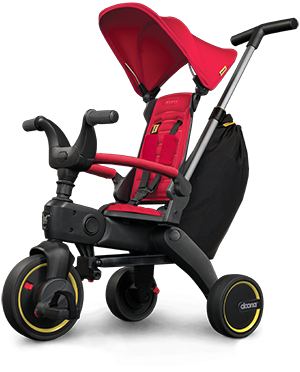 Детский трехколесный многофункциональный велосипед Doona Liki Trike S3 DN530-99-031-025 красный - Фото 1 Детский трехколесный многофункциональный велосипед Doona Liki Trike S3 DN530-99-031-025 красный - изображение 1