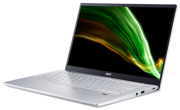 Ноутбук Acer Swift 3 SF314-511-584A (NX.ABLEU.00R) Pure Silver (NX.ABLEU.00R) - изображение 5