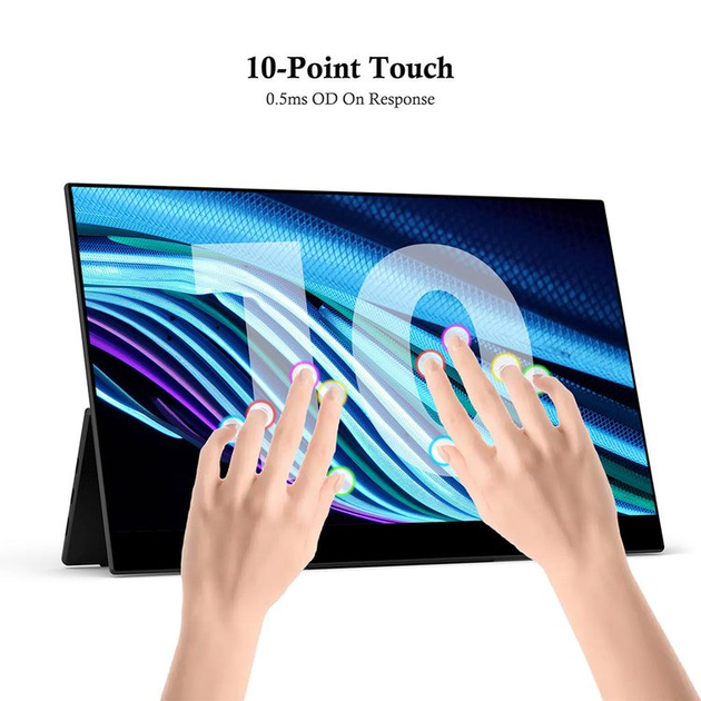 Портативный сенсорный монитор 15.6 GMK Xpanel 2 (4K-UHD) (3840*2160) (AS-102710) - изображение 6