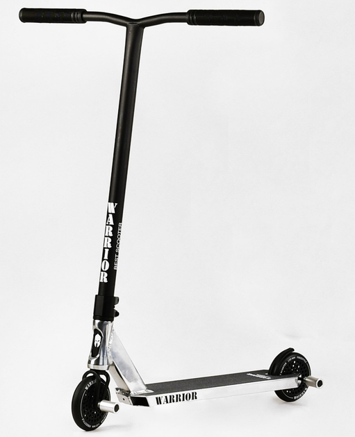 Самокат трюковый "Warrior" HIC-система, пеги, алюминиевый диск и дека ...