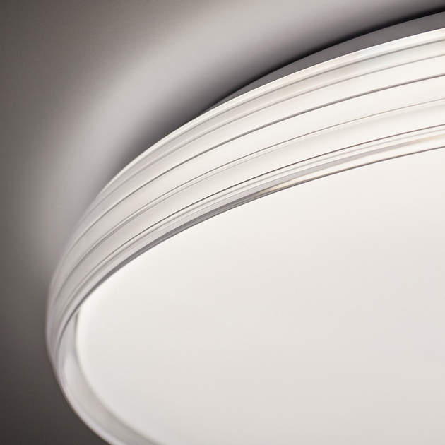 Люстра светодиодная потолочная LUMINARIA VOGUE 72W R505 WHITE 220V IP20, LED светильник с пультом ДУ - изображение 2