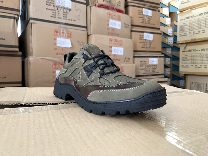 Тактические камуфляжные кроссовки под форму для ЗСУ армейские олива 42 28 см (11110832) - изображение 2