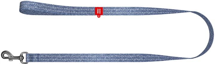 Поводок для собак WAUDOG Re-cotton S 15 мм х 1.5 м Синий (401212Collar) - изображение 2