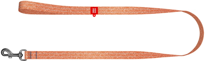 Поводок для собак WAUDOG Re-cotton S 15 мм х 5 м Оранжевый (40134Collar) - Фото 2 Поводок для собак WAUDOG Re-cotton S 15 мм х 5 м Оранжевый (40134Collar) - изображение 2