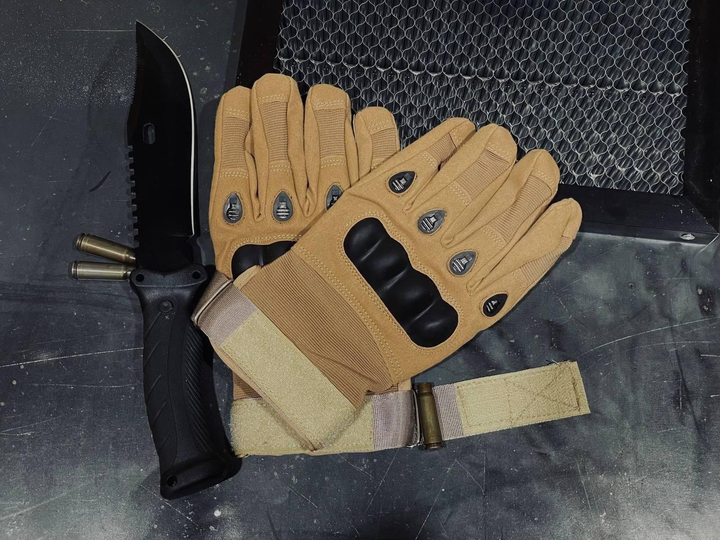 Тактичні рукавички Броневій Oakley XL - зображення 1