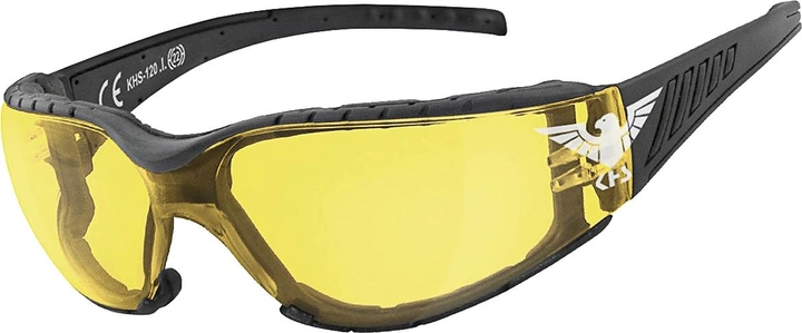 Балістичні тактичні окуляри KHS Tactical optics 25901Q Жовті - зображення 1