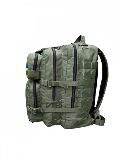 Рюкзак военный ЗСУ 50л тактический штурмовой, рюкзак тактический камуфляж ВСУ - изображение 2