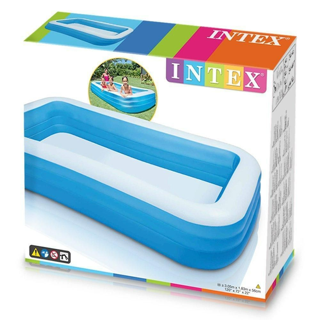 Надувной бассейн Intex 58484 305 х 183 х 56см, объём 1020л - изображение 4