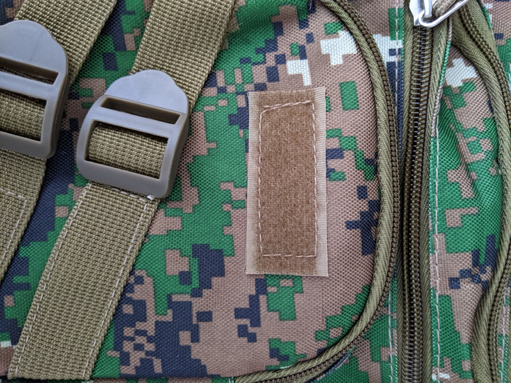 Тактична армійська сумка на стегнах 27х30х8 см Оливковий - зображення 2