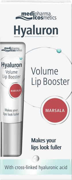 Акция на Бальзам Hyaluron Lip Booster для об'єму губ марсала 7 мл (4016369355367/4016369408612) от Rozetka