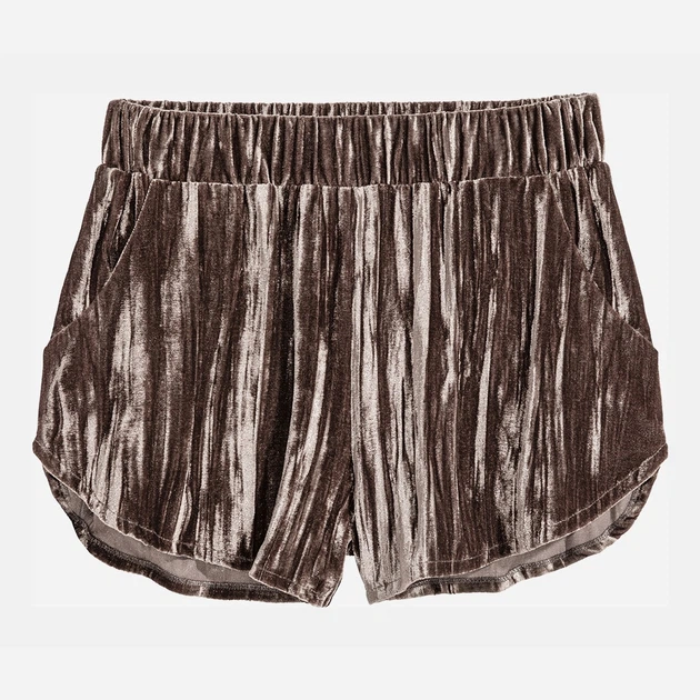 Шорты женские H&M 0502869 32 Темно-зеленые (KAY2000000733517) - Фото 2 Шорты женские H&M 0502869 32 Темно-зеленые (KAY2000000733517) - изображение 2