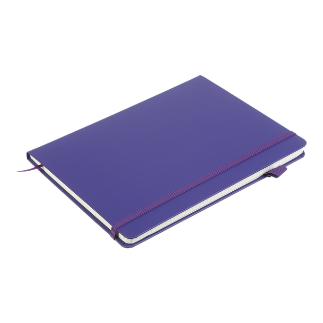 Книга записна Buromax Etalon 190х250мм 96 аркушів у клітинку обкладинка зі штучної шкіри фіолетовий (BM.292160-07) - зображення 2