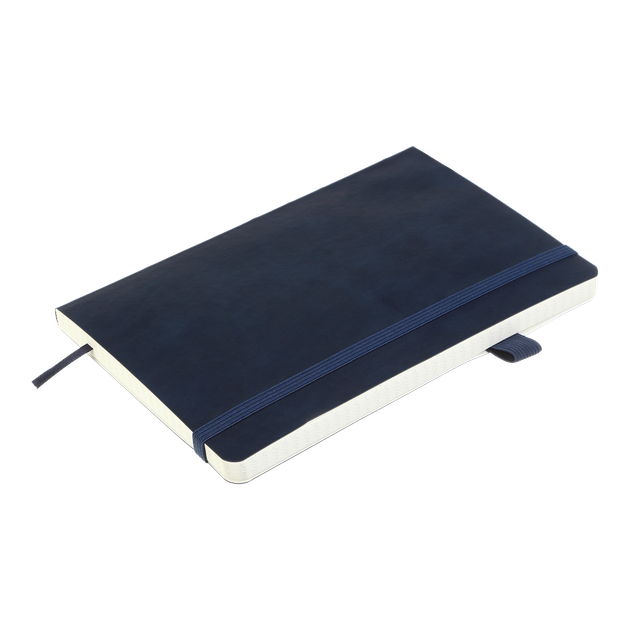 Книга записная Buromax Primo 125х195мм 96 листов в клетку обложка из искусственной кожи синий (BM.291161-02) - изображение 3