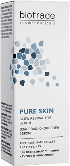 Крем для кожи вокруг глаз Biotrade Pure Skin Glow Revival Eye Cream против первых признаков старения и темных кругов 15 мл (3800221842109) - изображение 2