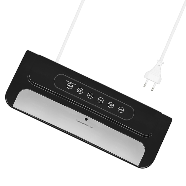 Вакууматор Lesko GW-01 Black для упаковки продуктов - изображение 3