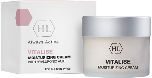Дневной увлажняющий крем с гиалуроновой кислотой Holy Land Vitalise Moisturizer Cream 250 ml 8103 - Фото 2 Дневной увлажняющий крем с гиалуроновой кислотой Holy Land Vitalise Moisturizer Cream 250 ml 8103 - изображение 2