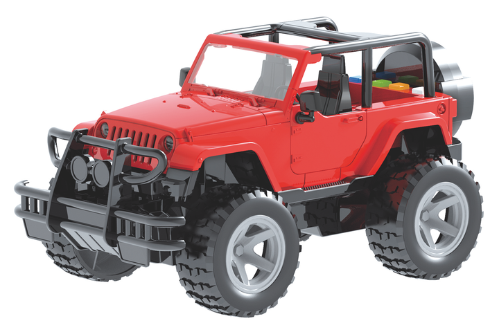 Машинка инерционная 1:16 Wenyi Джип со звуком и светом – игрушки с ...