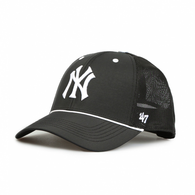 Кепка-тракер 47 Brand NY YANKEES One Size Black White B-BRPOP17BBP-BK ...