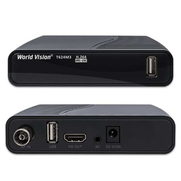ТВ-ресивер World Vision T624M3 - изображение 2