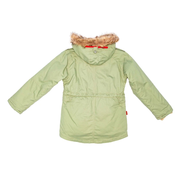 Ветровка Парка демисезонная для мальчика Classic Wear 2242A 140 см Хаки - изображение 2