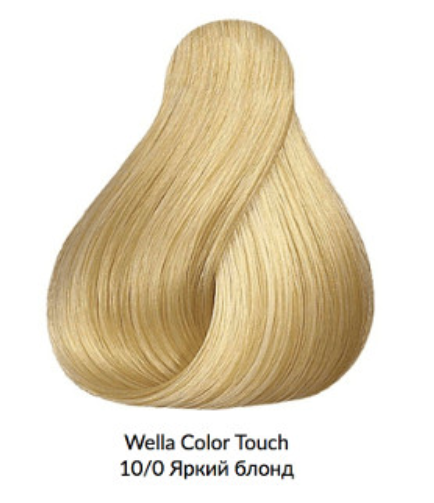 Краска для волос Wella Color Touch 10/0 Очень яркий блондин 60 мл - изображение 2