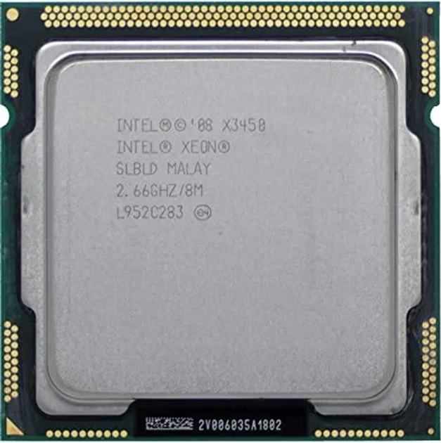 Процессор, Intel Xeon X3450, 4 ядра, 8 потоков, 3.2 GHz – фото, отзывы ...