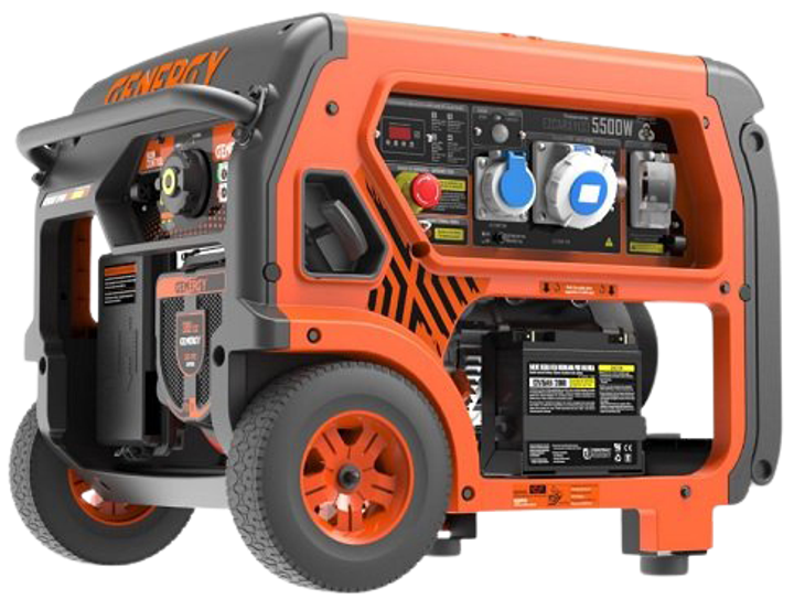 Генератор бензиновый GENERGY Ezcaray S 5/5.5 кВт AVR (240552091) - изображение 1