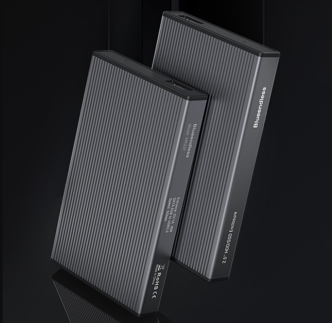 Зовнішня кишеня Blueendless MR23FC USB 3.1 Type C для HDD 2.5" - зображення 6