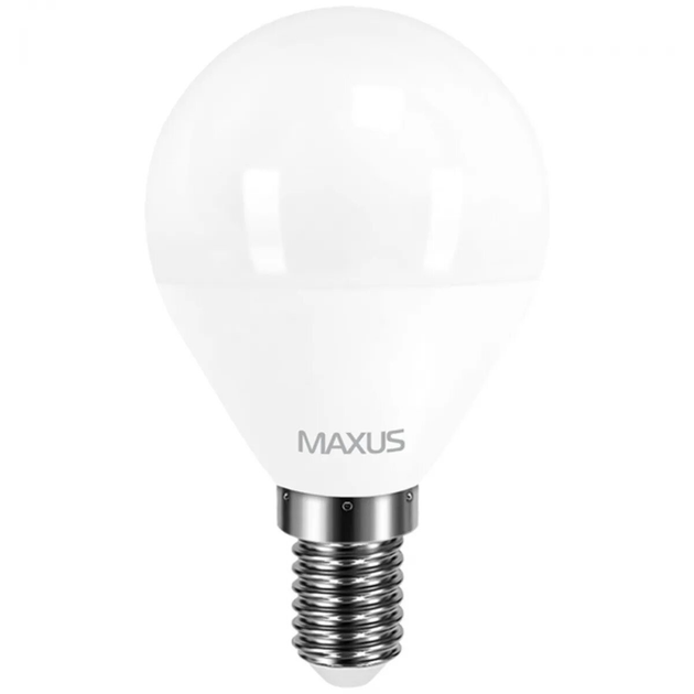 Лампа светодиодная Maxus G45 F 4W 4100K E14 220V (1-LED-5412) – фото ...