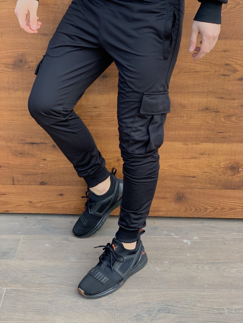 Мужские черные штаны карго Spot Cargo XXL от продавца: SpotStore – в ...