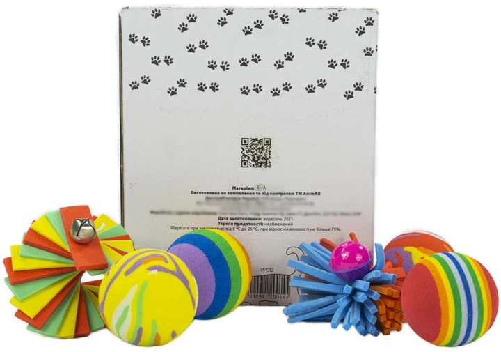 Набір іграшок AnimAll Fun Cat VP012 18 шт (2000981200145) - зображення 2