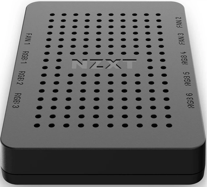 Kontroler dla komputera NZXT RGB and Fan Controller Retail Version - Black (AC-CRFR0-B1) - obraz 3