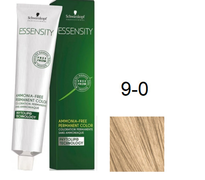 Краска для волос Schwarzkopf Essensity Permanent Colour 9 0 Натуральный Светлый Блондин 60 мл от 9803