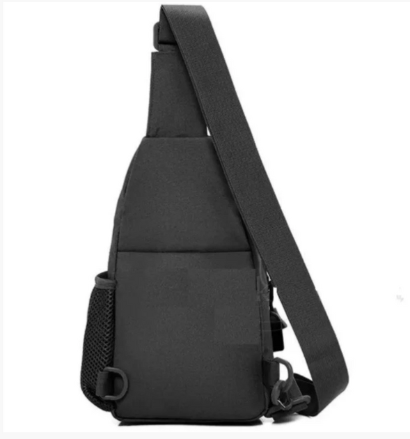 Тактическая сумка через плечо USB2 ABX Черная - изображение 2