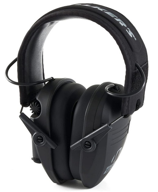 Наушники активные для военных Walkers Razor Patriot Series Slim Electronic Muffs Black - изображение 1