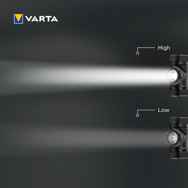 Ліхтар Varta Налобний Indestructible H20 Pro (17732101421) - зображення 4