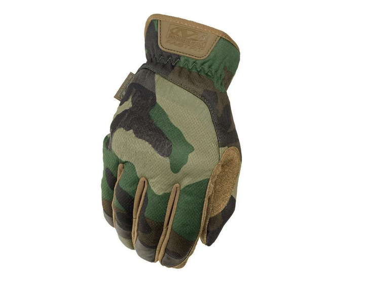 Тактические перчатки Mechanix FastFit Woodland XL Camo (МВ-00092) - изображение 1