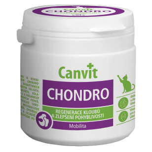 Витаминно-минеральный комплекс Canvit Chondro for cats (для укрепления суставов у котов. В таблетках). 100g. - Фото 1 Витаминно-минеральный комплекс Canvit Chondro for cats (для укрепления суставов у котов. В таблетках). 100g. - изображение 1