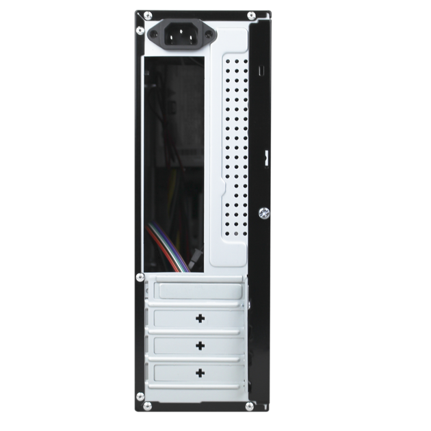 Корпус LP S607 BK 400W Slim 2хUSB 2.0 - изображение 6