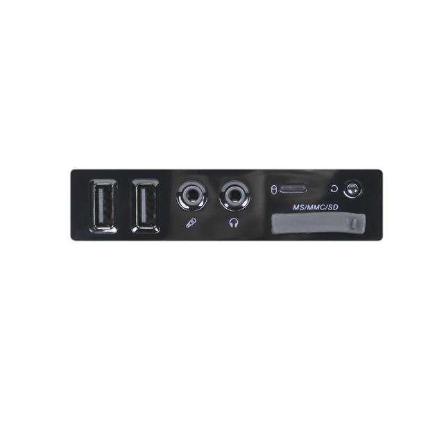Корпус LP S607 BK 400W Slim 2хUSB 2.0 - изображение 5