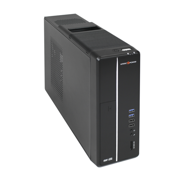Корпус LP S602 BS 400W Slim 2хUSB 2.0 - изображение 4