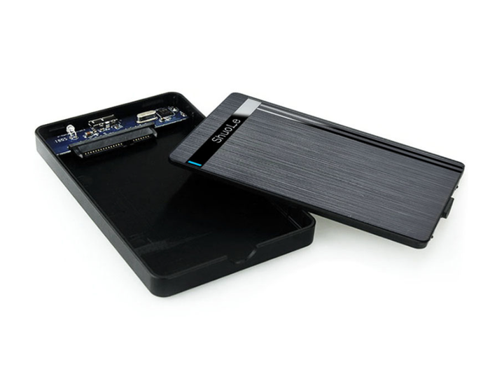 Зовнішня кишеня Shuole U25Q USB 2.0 для HDD 2.5" чорний - зображення 5