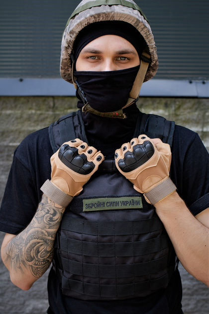 Військові Тактичні Перчатки Without Oakley Сoyote - зображення 2