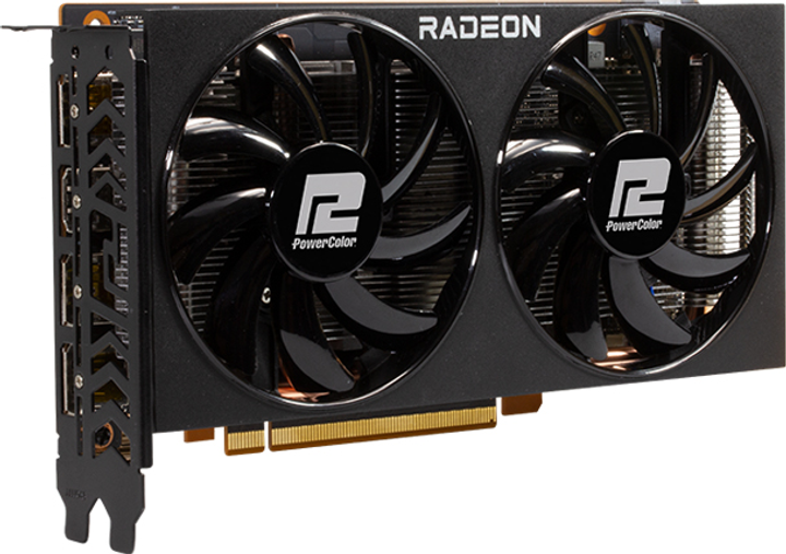 Видеокарта Powercolor PCI-Ex Radeon RX 6600 Fighter 8GB GDDR6 (128bit ...