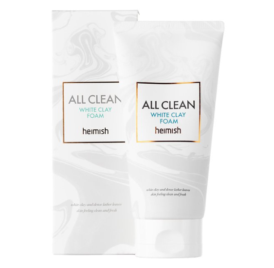 Пенка для умывания с белой глиной Heimish All Clean White Clay Foam 150 мл - изображение 3