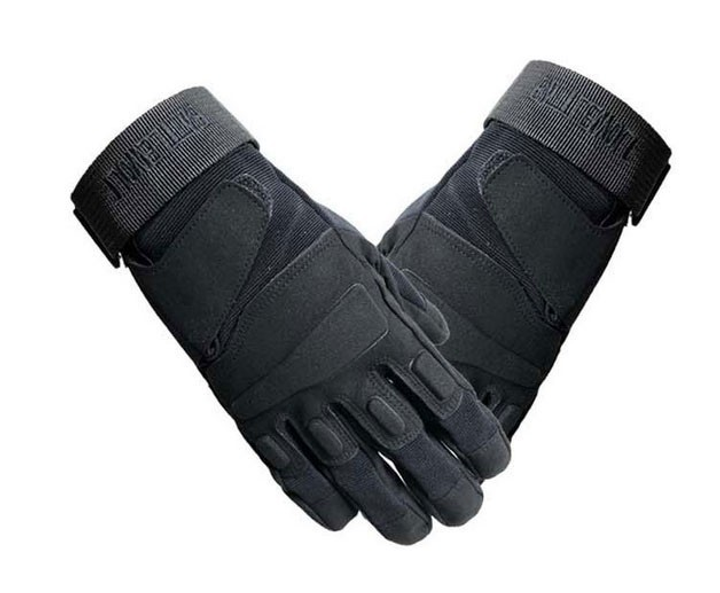Тактические Перчатки Полнопалые BLACKHAWK Gloves, чорного цвета, размер М, TTM-05 K_2 №2 - изображение 1
