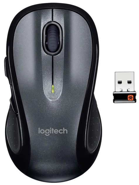 Мышь беспроводная Logitech M510 Wireless Black (910-001826) - Фото 1 Мышь беспроводная Logitech M510 Wireless Black (910-001826) - изображение 1