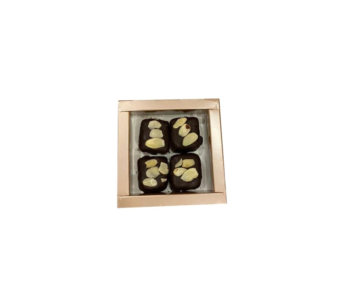 Шоколадные конфеты meal'era (батончики) ручной работы, набор №5, 4 конфеты солёная карамель 