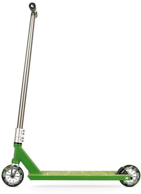 Самокат трюковый Hipe H6 RAW/Green (250837) | Быстрая доставка от ROZETKA