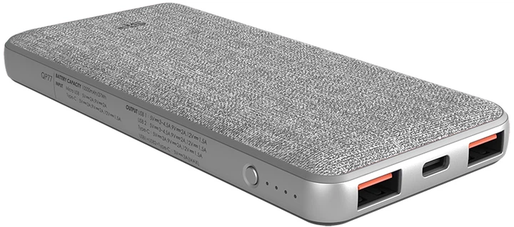 Powerbank Silicon Power QP77 10000 mAh Grey (SP10KMAPBKQP770G) - obraz 4